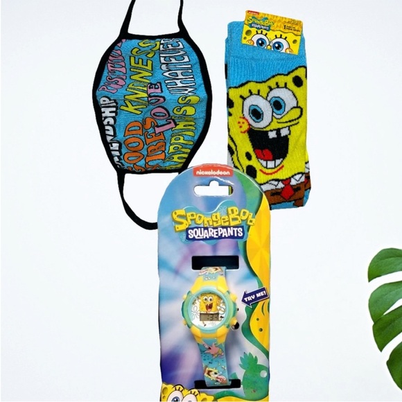 Nickelodeon SpongeBob SquarePants 3-PC Set - Picture 1 of 4
